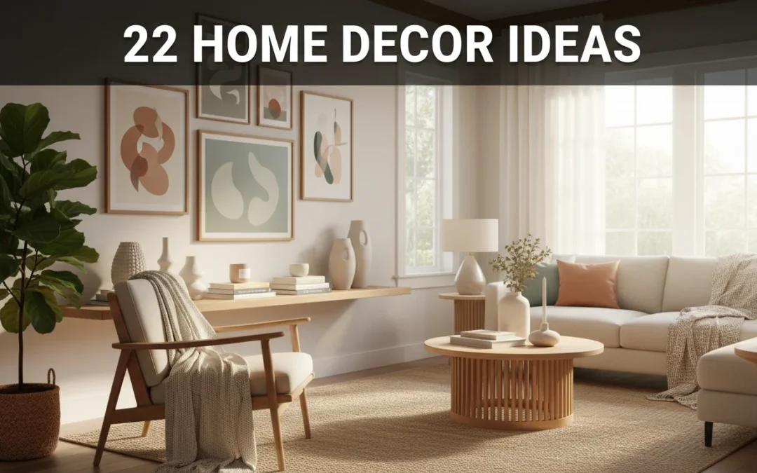 22 Home Decor Ideas